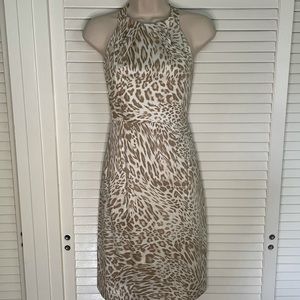 Calvin Klein Women's Printed Halter Dress size 6